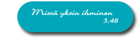 miss&auml; yksin ihminen